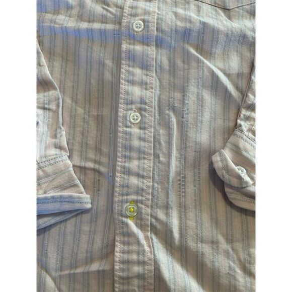 Crewcuts Boys Striped Button-Up Shirt Size 8 Long Sleeve Casual - Picture 3 of 6